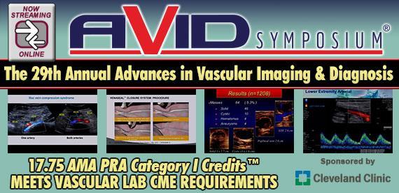 29th Annual Advances in Vascular Imaging and Diagnosis 2019