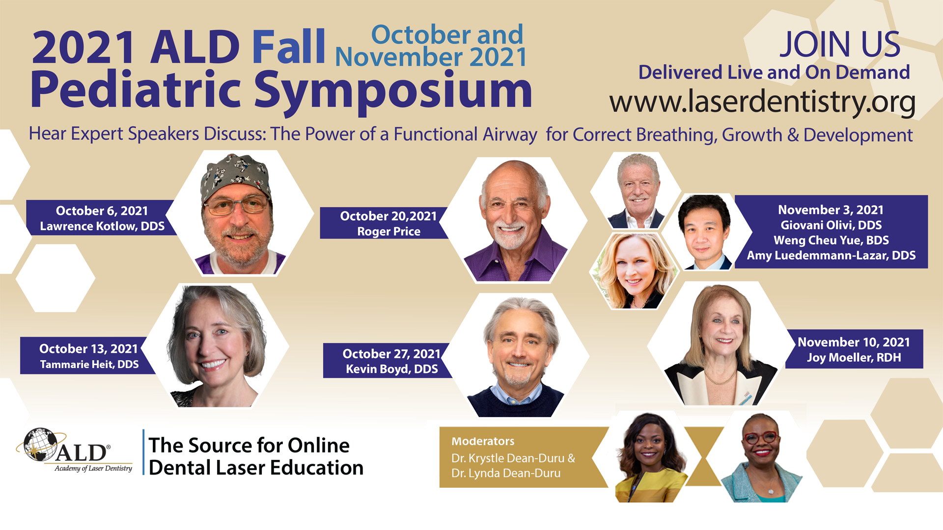 Academy of Laser Dentistry Fall Pediatric Symposium 2021