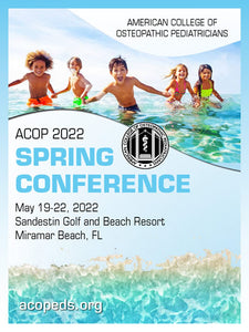 American College of Osteopathic Pediatricians Spring Conference 2022