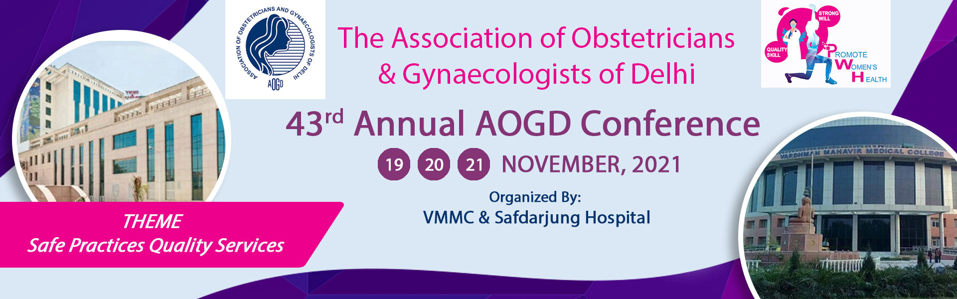 Association of Obstetricians & Gynaecologists of Delhi 43rd Annual AOGD Conference 2021