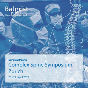 Balgrist Spine Symposium Zurich 2023