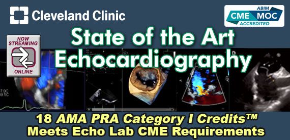 Cleveland Clinic State of the Art Echocardiography 2021