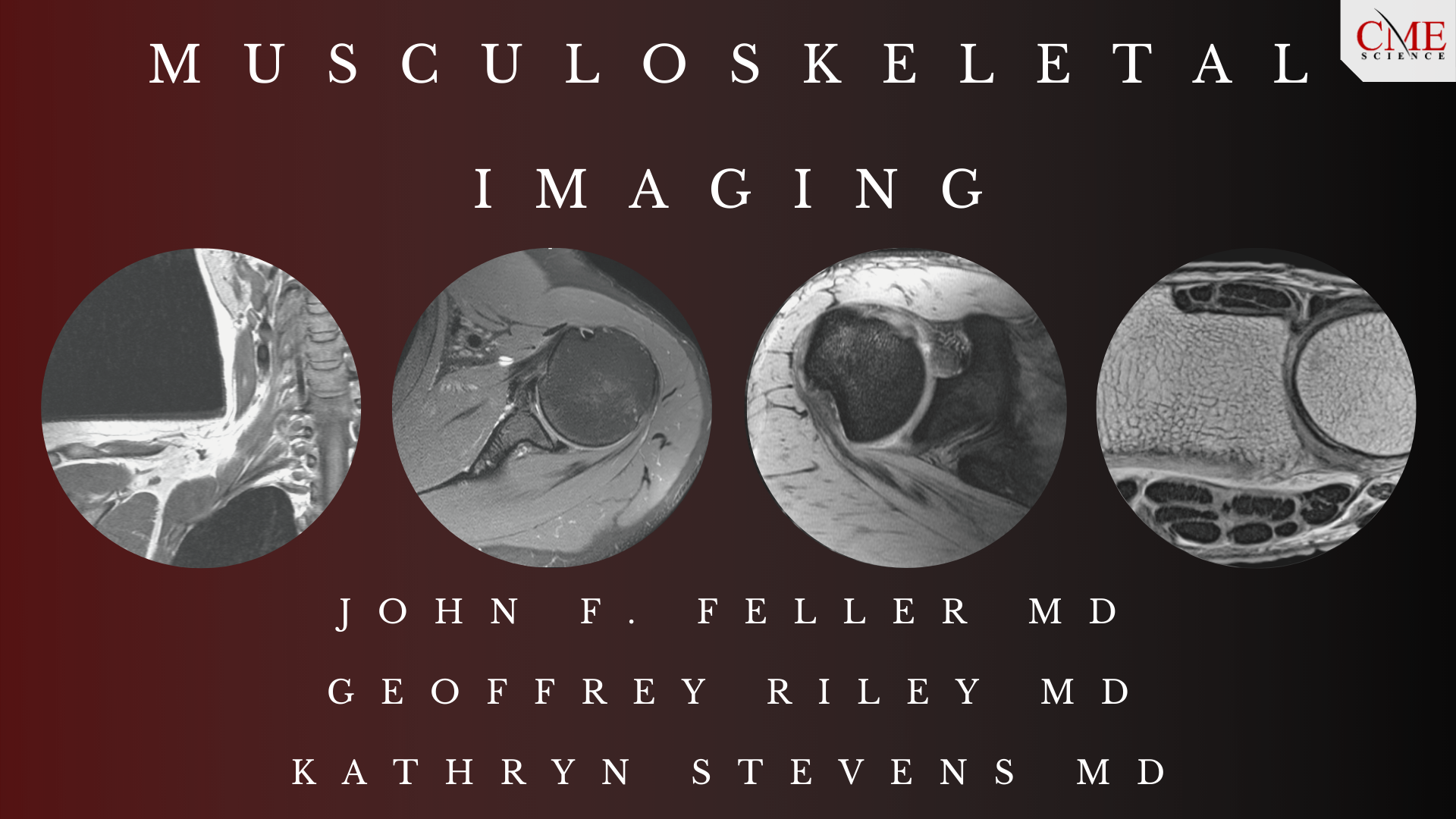 CME Science Musculoskeletal Imaging Bundle 2020