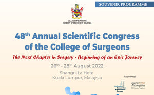 College of Surgeons Academy of Medicine of Malaysia 48th Annual Scientific Congress 2022