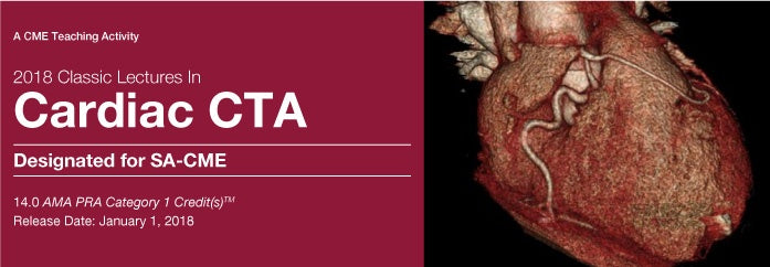 Edusymp 2018 Classic Lectures in Cardiac CTA