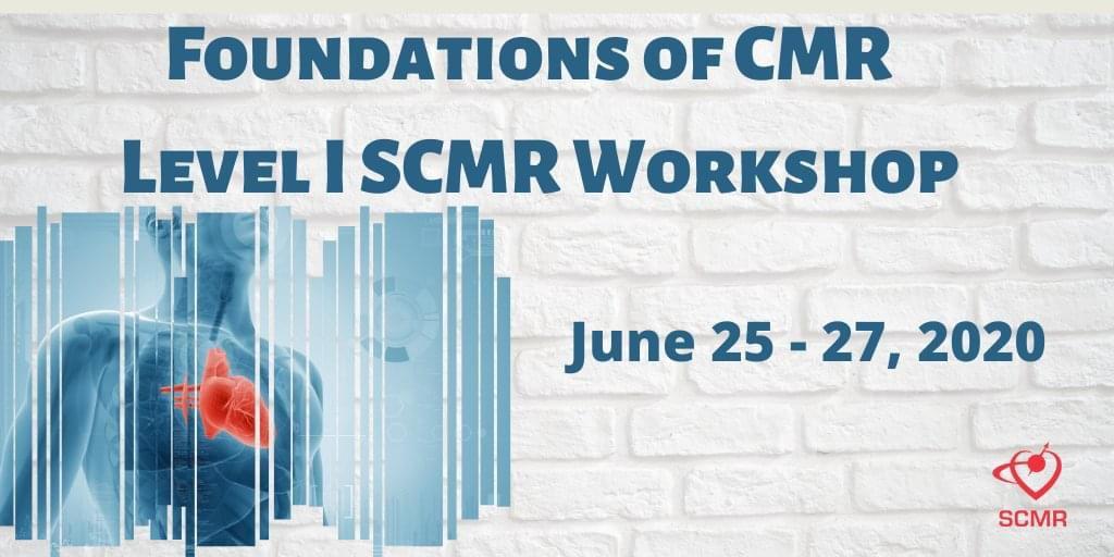 FOUNDATIONS OF CMR – LEVEL I SCMR WORKSHOP 2020