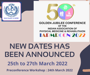 Indian Association of Physical Medicine and Rehabilitation 50th Golden Jubilee Conference 2022