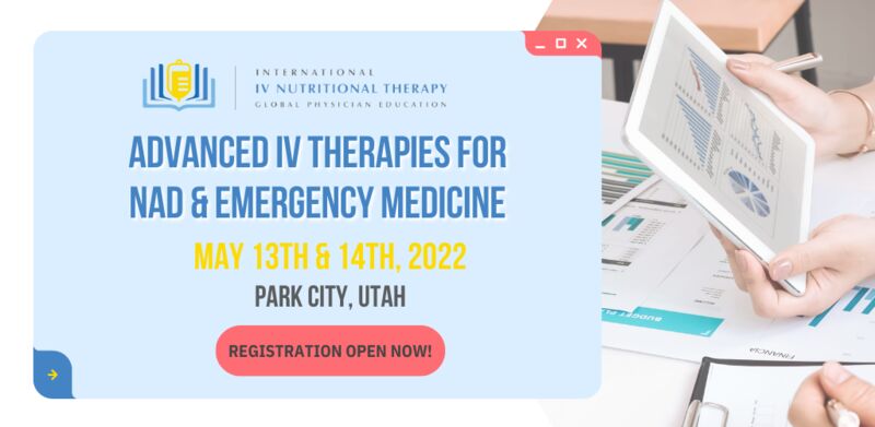 IIVNTP Advanced IV Therapies for NAD and Emergency Medicine 2022