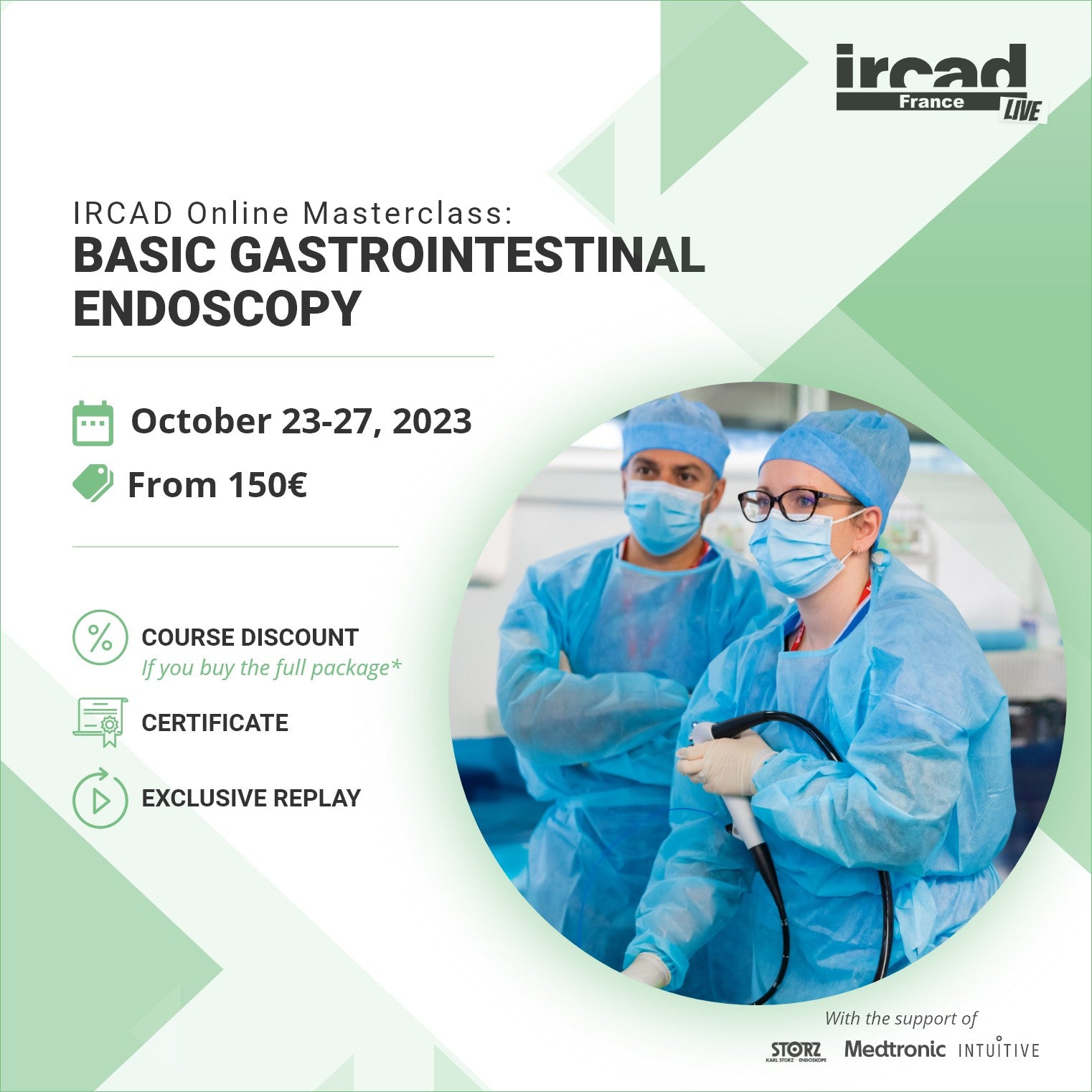 IRCAD France IRCAD Online Masterclass Interventional GI Endoscopy 2023