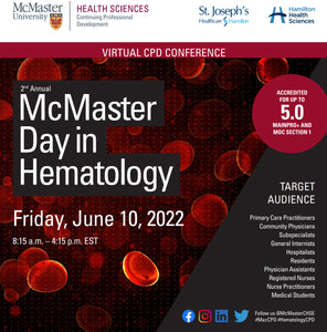 McMaster 2nd Annual McMaster Day in Hematology 2022