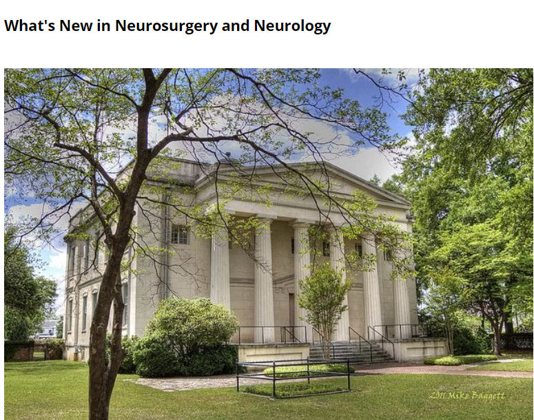 Georgia What’s New in Neurosurgery and Neurology 2021