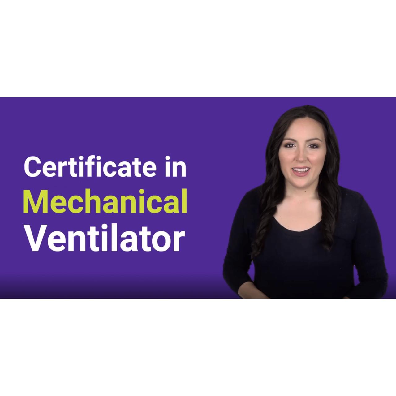 MedVaristy Certificate Course in Mechanical Ventilator