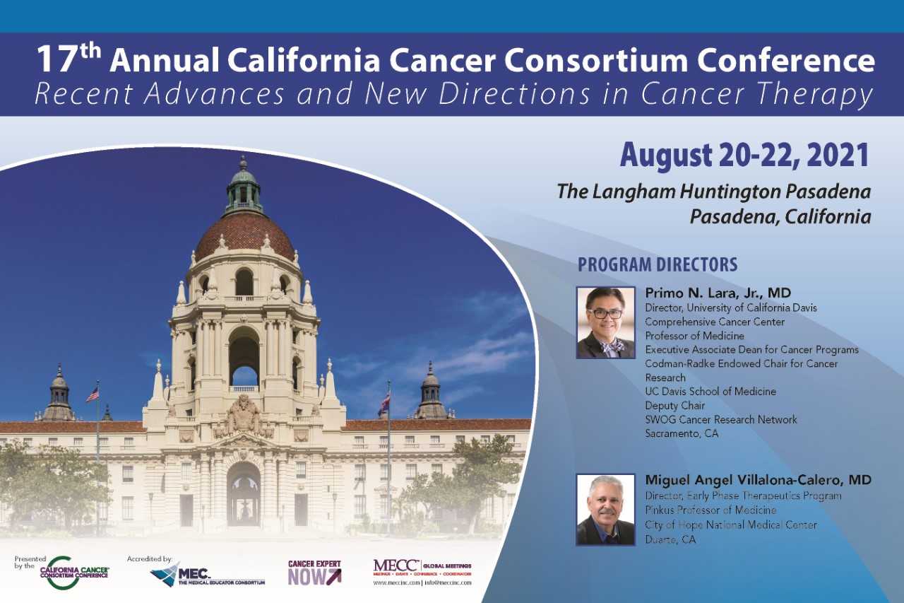 MECC 17th Annual California Cancer Consortium Conference 2021