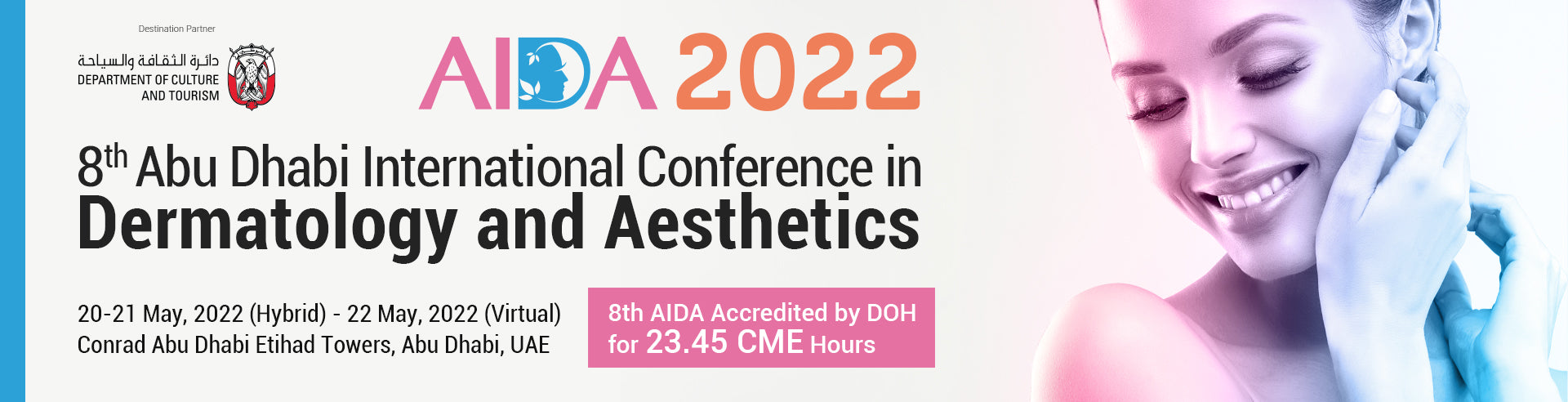 MENA 8th Abu Dhabi International Conference in Dermatology and Aesthetics 2022