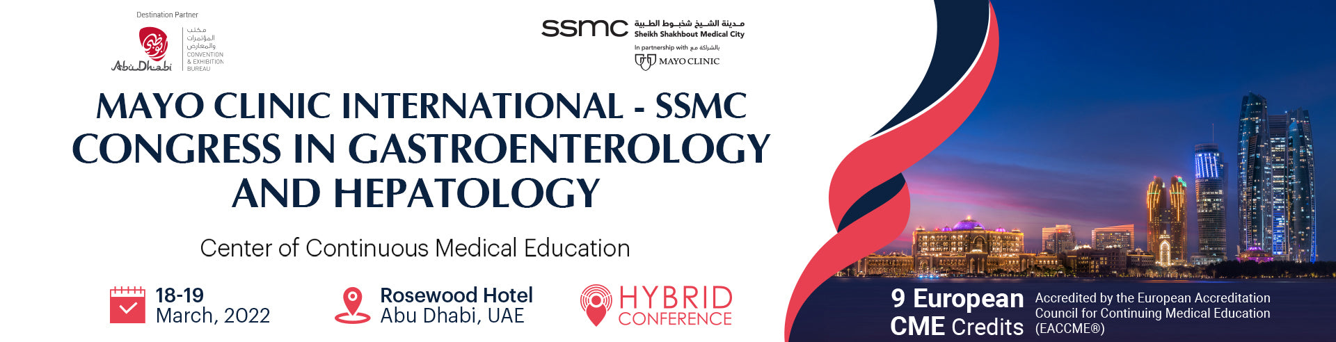 MENA Mayo Clinic International SSMC Congress in Gastroenterology and Hepatology 2022