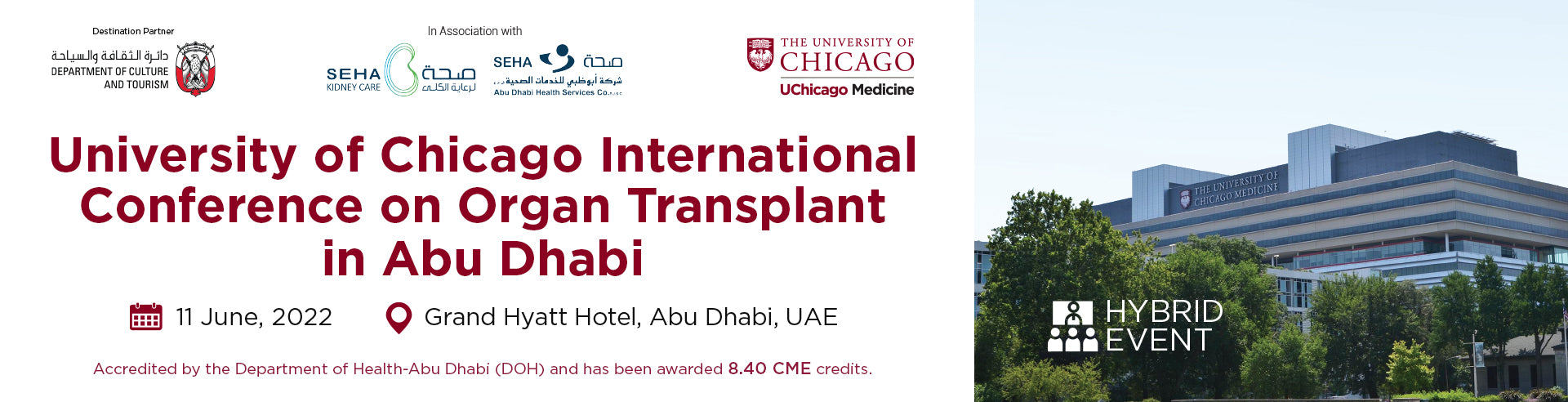 MENA University of Chicago International Conference on Organ Transplant 2022