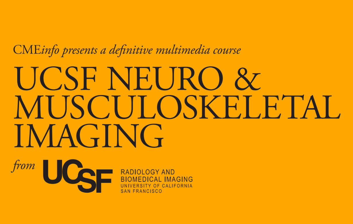 UCSF Neuro and Musculoskeletal Imaging 2016