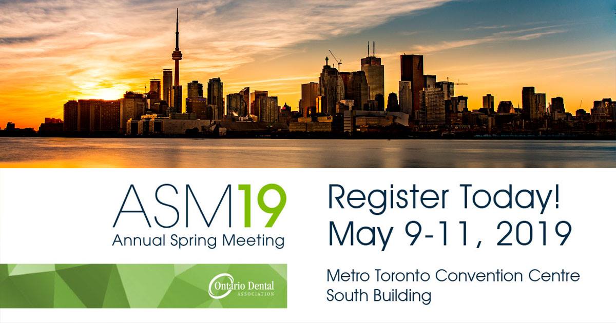 Ontario Dental Association Annual Spring Meeting 2019