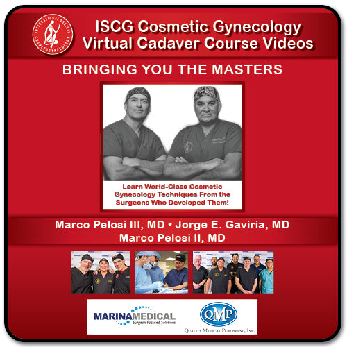 QMP ISCG Cosmetic Gynecology Virtual Cadaver Course Videos 2020