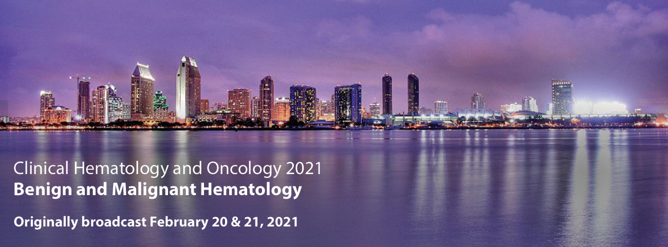Scripps Clinical Hematology and Oncology 2021