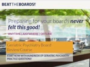 The Pass Machine Geriatric Psychiatry Board Review Course (Videos+PDFs)