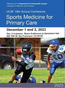 UCSF 18th Annual Sports Medicine for Primary Care Conference 2023