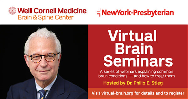 Weill Cornell Brain and Spine Center Virtual Brain Seminar 2020