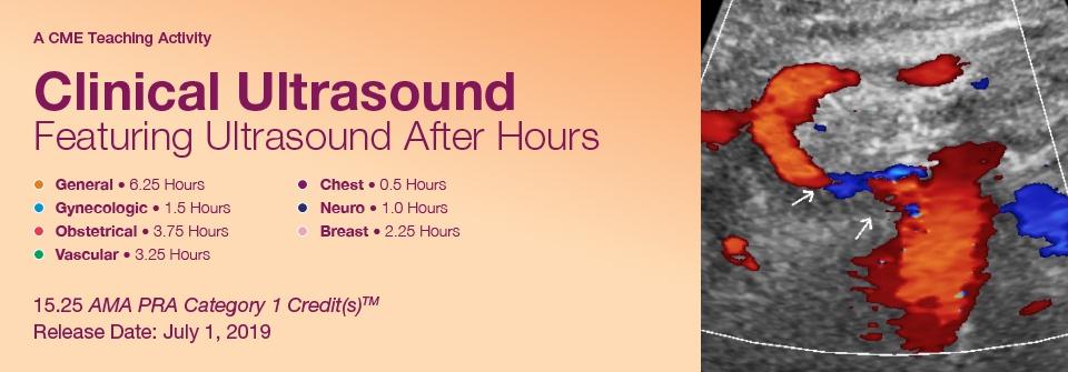 2019 Clinical Ultrasound Featuring Ultrasound After Hours - Medical Videos | Board Review Courses