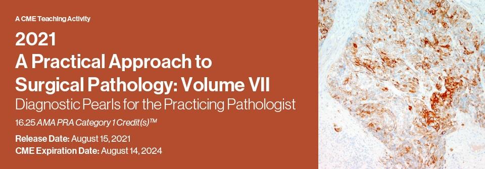 2021 A Practical Approach to Surgical Pathology: Volume VII Diagnostic Pearls for the Practicing Pathologist - Medical Videos | Board Review Courses