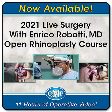 2021 Live Surgery With Enrico Robotti, MD Open Rhinoplasty Course - Medical Videos | Board Review Courses