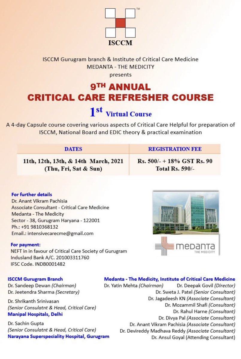 9th Annual Critical Care Refresher Course 2021 - Medical Videos | Board Review Courses