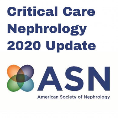 ASN Critical Care Nephrology Update 2020 (On-Demand) - Medical Videos | Board Review Courses