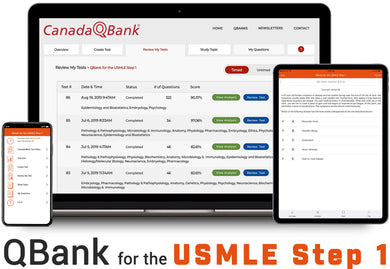 CanadaQbank USMLE Step 1 2022 Qbank (PDF) - Medical Videos | Board Review Courses