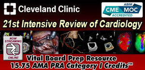 Cleveland Clinic 21st Intensive Review of Cardiology 2021 - Medical Videos | Board Review Courses