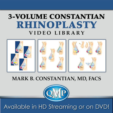 Constantian Rhinoplasty Video Library Volumes 1, 2, & 3 - Medical Videos | Board Review Courses