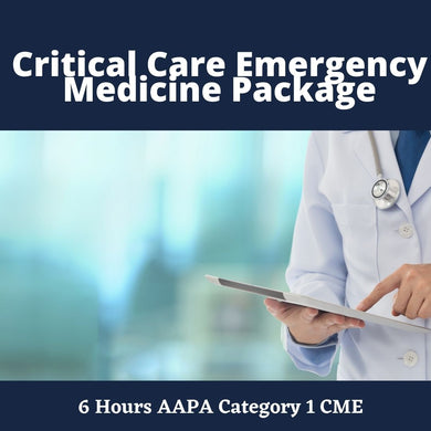 Critical Care Emergency Medicine Package - Medical Videos | Board Review Courses
