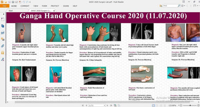 Ganga Hand & Microsurgery Operative Course 2020 - Medical Videos | Board Review Courses