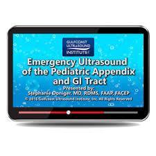 Gulfcoast Emergency Ultrasound of the Pediatric Appendix and GI Tract - Medical Videos | Board Review Courses