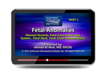Gulfcoast Fetal Anomalies - Medical Videos | Board Review Courses