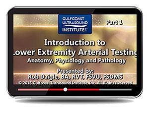 Gulfcoast Introduction to Lower Extremity Arterial Testing (Videos+PDFs) - Medical Videos | Board Review Courses