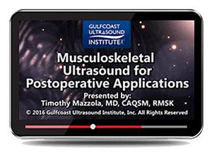 Gulfcoast Musculoskeletal Ultrasound for Postoperative Applications (Videos+PDFs) - Medical Videos | Board Review Courses