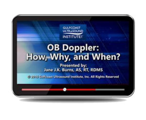 Gulfcoast OB Doppler: How, Why and When - Medical Videos | Board Review Courses