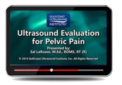 Gulfcoast Ultrasound Evaluation for Pelvic Pain - Medical Videos | Board Review Courses