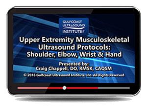 Gulfcoast Upper Extremity Musculoskeletal Ultrasound Protocols (Videos) - Medical Videos | Board Review Courses