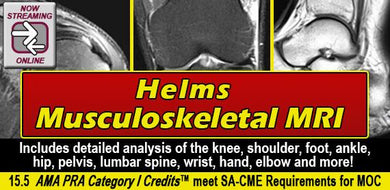 Helms Musculoskeletal MRI 2021 (Meetings-By-Mail) - Medical Videos | Board Review Courses
