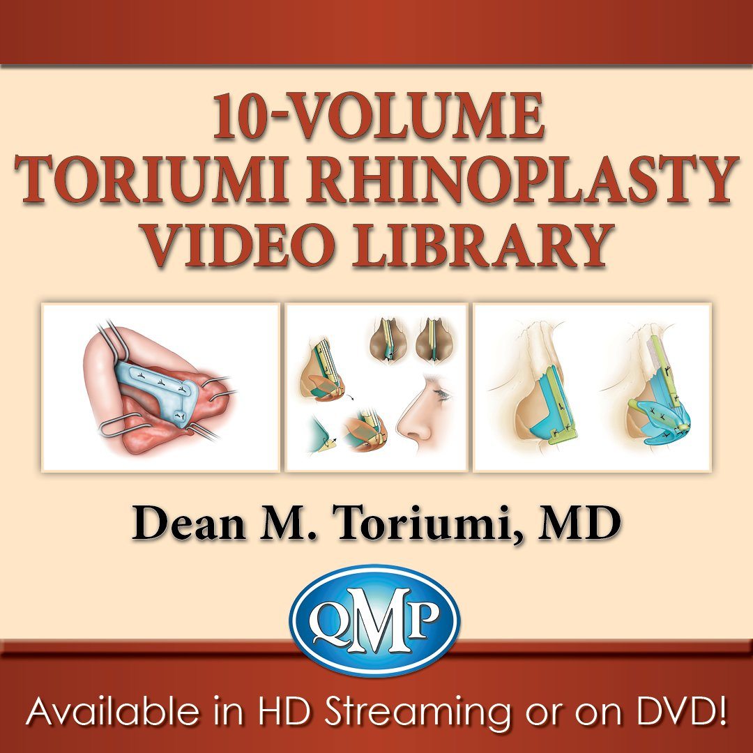 QMP 10-Volume Toriumi Rhinoplasty Video Library - Medical Videos | Board Review Courses
