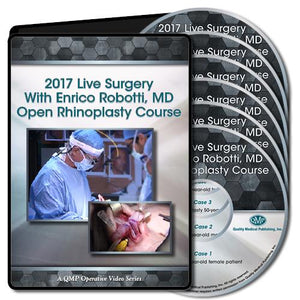 QMP 2017 Live Surgery With Enrico Robotti Open Rhinoplasty Course - Medical Videos | Board Review Courses