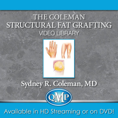 QMP Coleman Fat Grafting Breast, Body, Hand – Volume 1 - Medical Videos | Board Review Courses