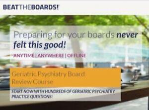The Pass Machine Geriatric Psychiatry Board Review Course (Videos+PDFs) - Medical Videos | Board Review Courses