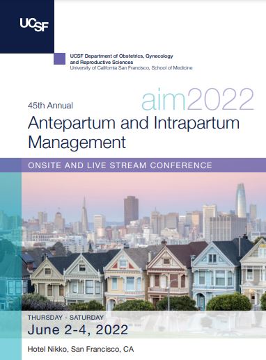 UCSF Antepartum and Intrapartum Management 2022 - Medical Videos | Board Review Courses